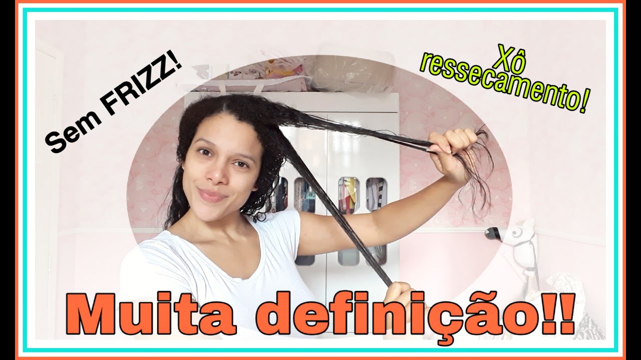 FINALIZAÇÃO NA TRANSIÇÃO CAPILAR ! DEFINIÇÃO NA RAIZ E NA PARTE LISA DO CABELO !!!