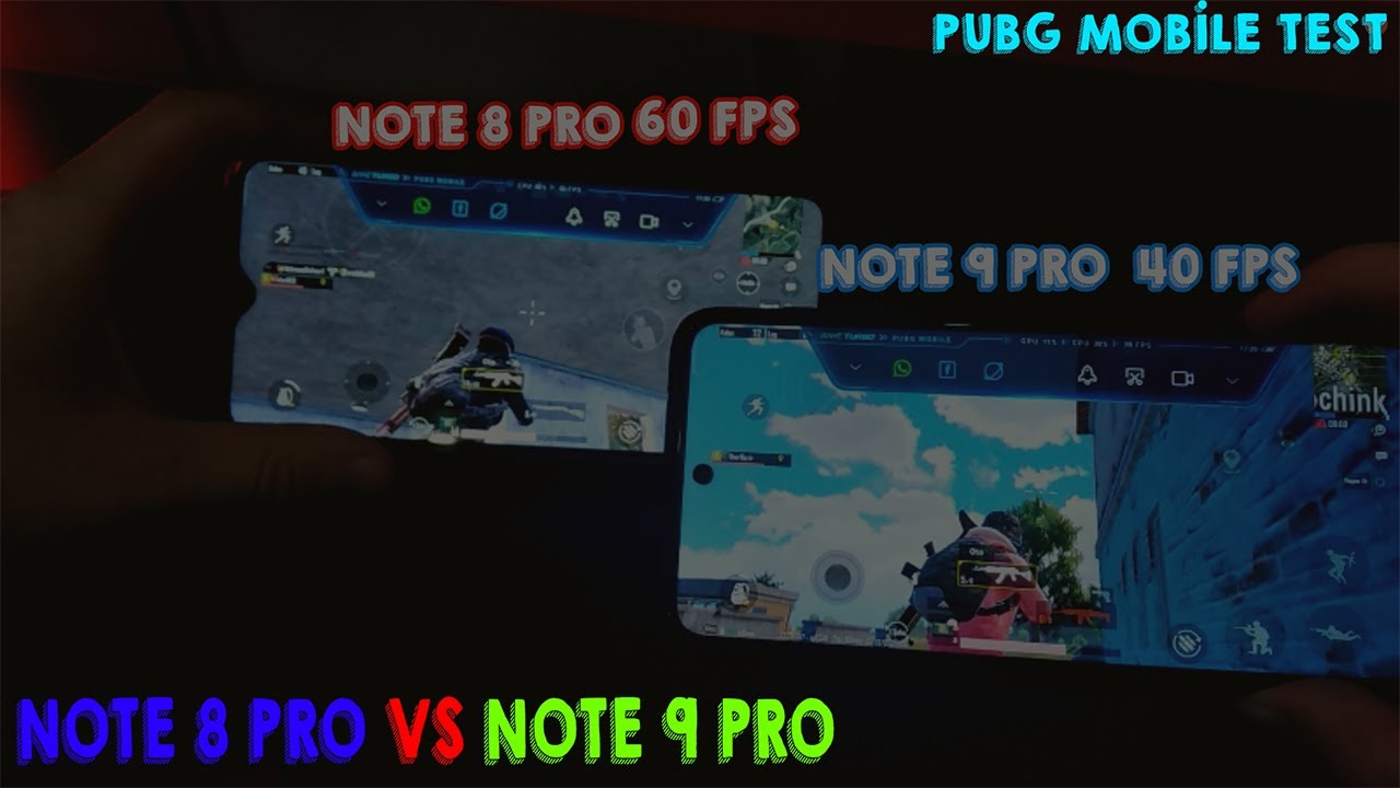 Xiaomi Redmi Note 9 Pro vs Xiaomi Redmi Note 8 Pro / Pubg Mobile Testi