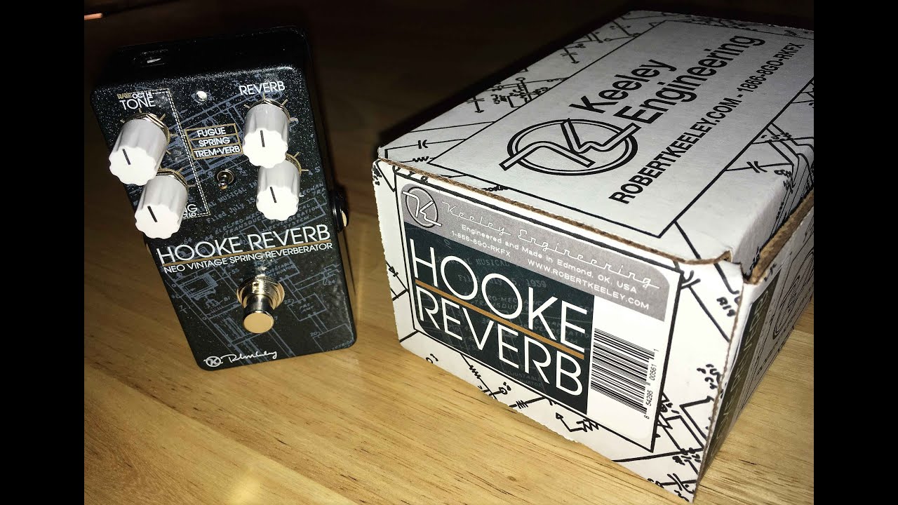Keeley Hooke Spring Reverb - Bank 1 & 2 Demo And Review! - Strat
