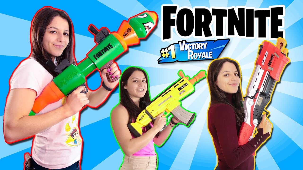 NERF FORtNITE UNBOXING (Recopilación)