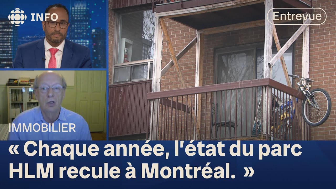 HLM insalubres à Montréal : 78 % du parc de logement délabré