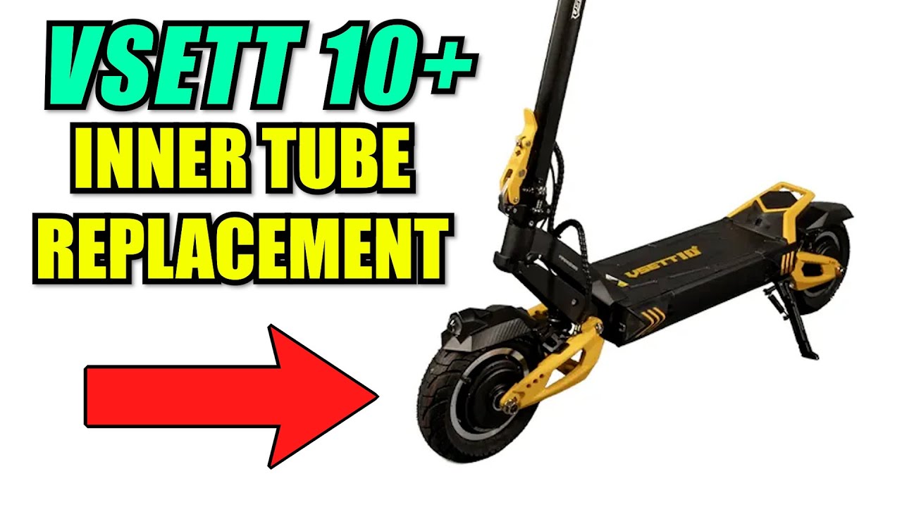 How To Replace The Inner Tube In The Vsett 10+ Scooter