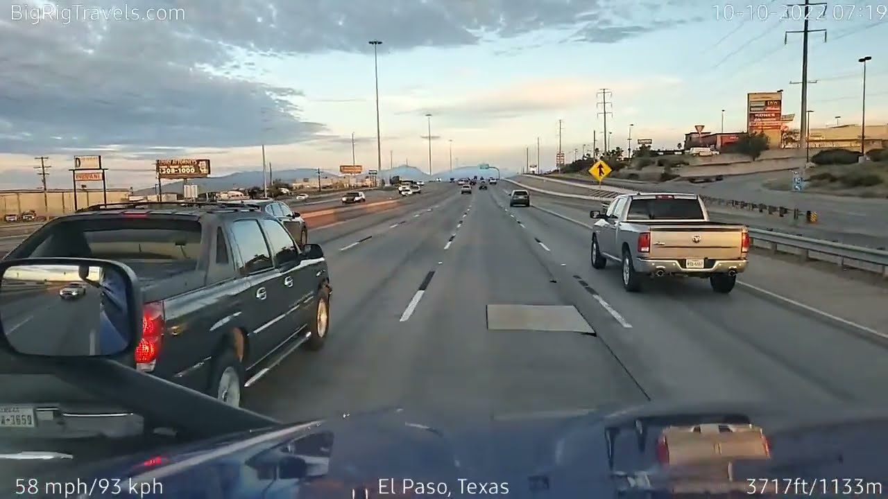 BigRigTravels LIVE | El Paso, TX to Eloy, AZ (10/10/22 7:00 AM)