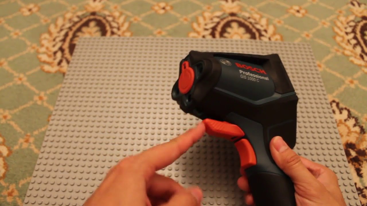 Распаковка и обзор пирометра Bosch GIS 1000 C