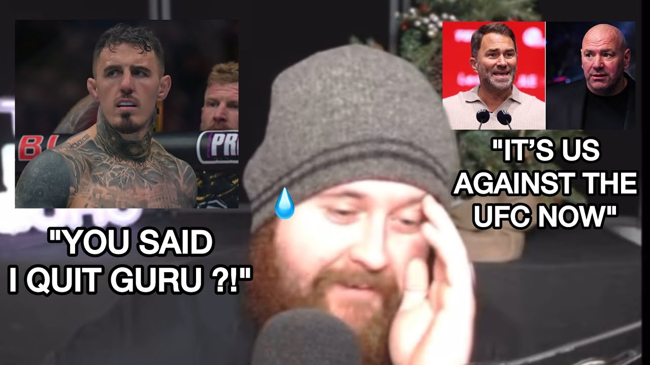 MMA Guru комментирует присоединение Тома Аспайнолла к его чату, в то время как тот рассказывает о...