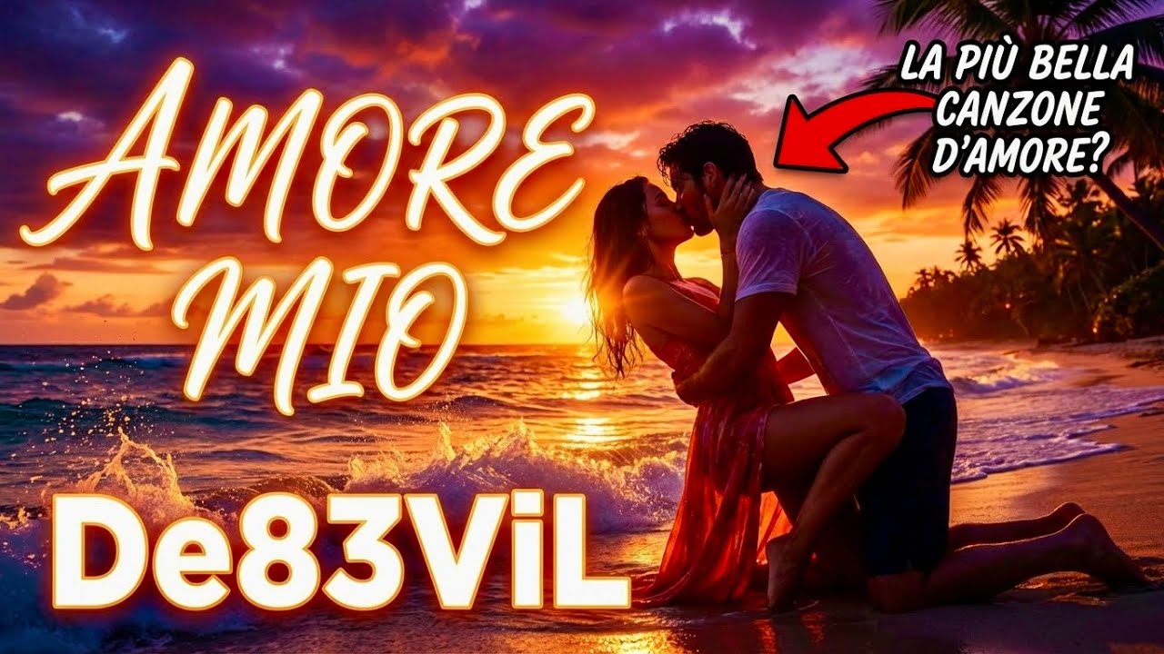 Amore Mio ❤️ Canzone d’Amore Profonda | De83ViL | Official Audio con Sottotitoli