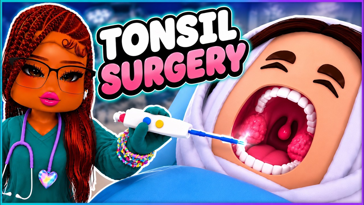 I Tried the NEW Tonsil Surgery in Roblox! 😷