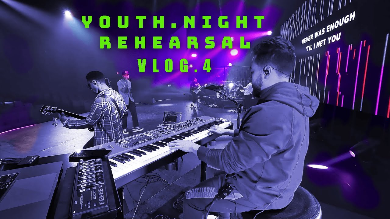Youth.Night Rehearsal Day [Dia de Ensayo noche de jovenes]  Vlog 5