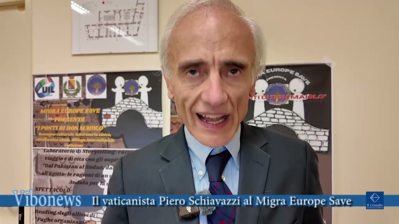 Il vaticanista Piero Schiavazzi al Migra Europe Save