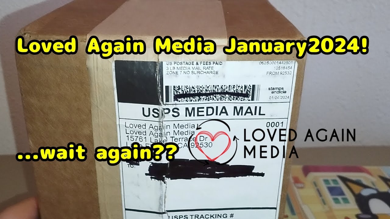I GOT SENT ANOTHER LAM BOX!?!? loved again media January 2024 unboxing! ...wait again??