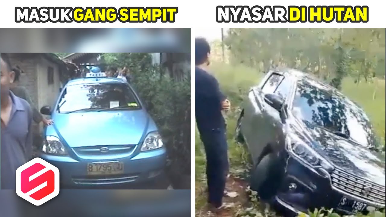 HOROR, MOBIL NYASAR MISTERIUS, Masuk Gang Sempit Sampai Masuk Tengah Hutan Padahal Nggak Ada Jalan..