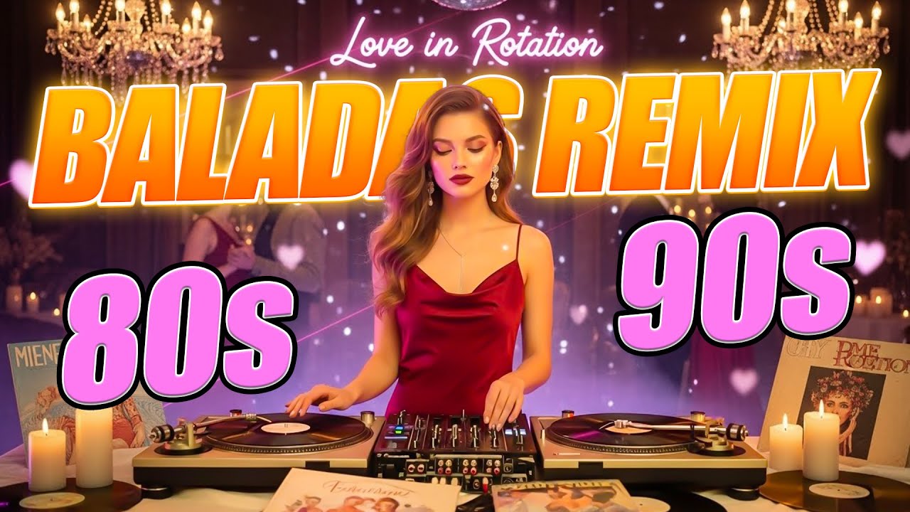 Clásicos de Amor que Nunca Pasan de Moda 80s–90s 🌹 DJ Remix para Recordar