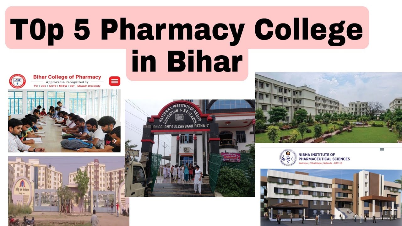 Top 5 Pharmacy College in Bihar | Best pharmacy college in bihar