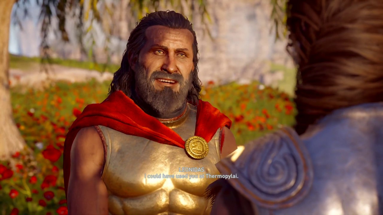 Assassin's Creed® Odyssey - Kassandra meets Leonidas in Elysium / gets the Asphodel Armor