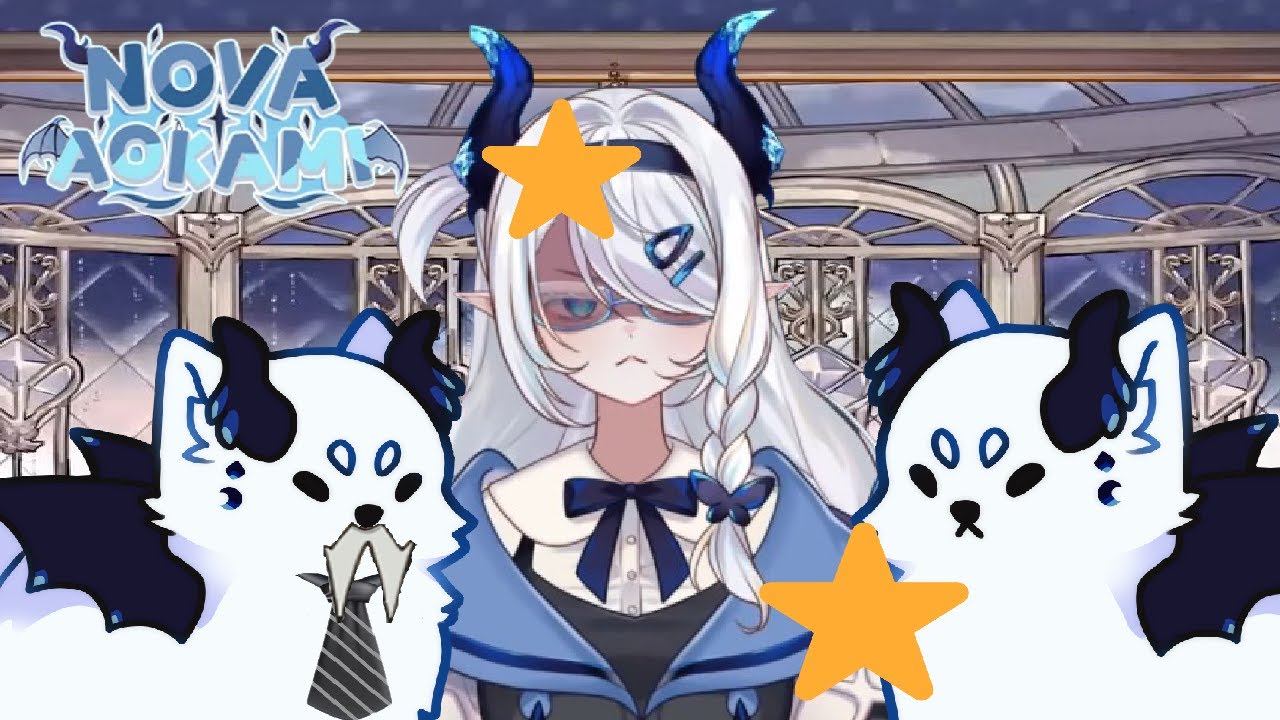 [Glitch Stars Clips] Nova Aokami Gets A Gold Star From Work And From Chat!!