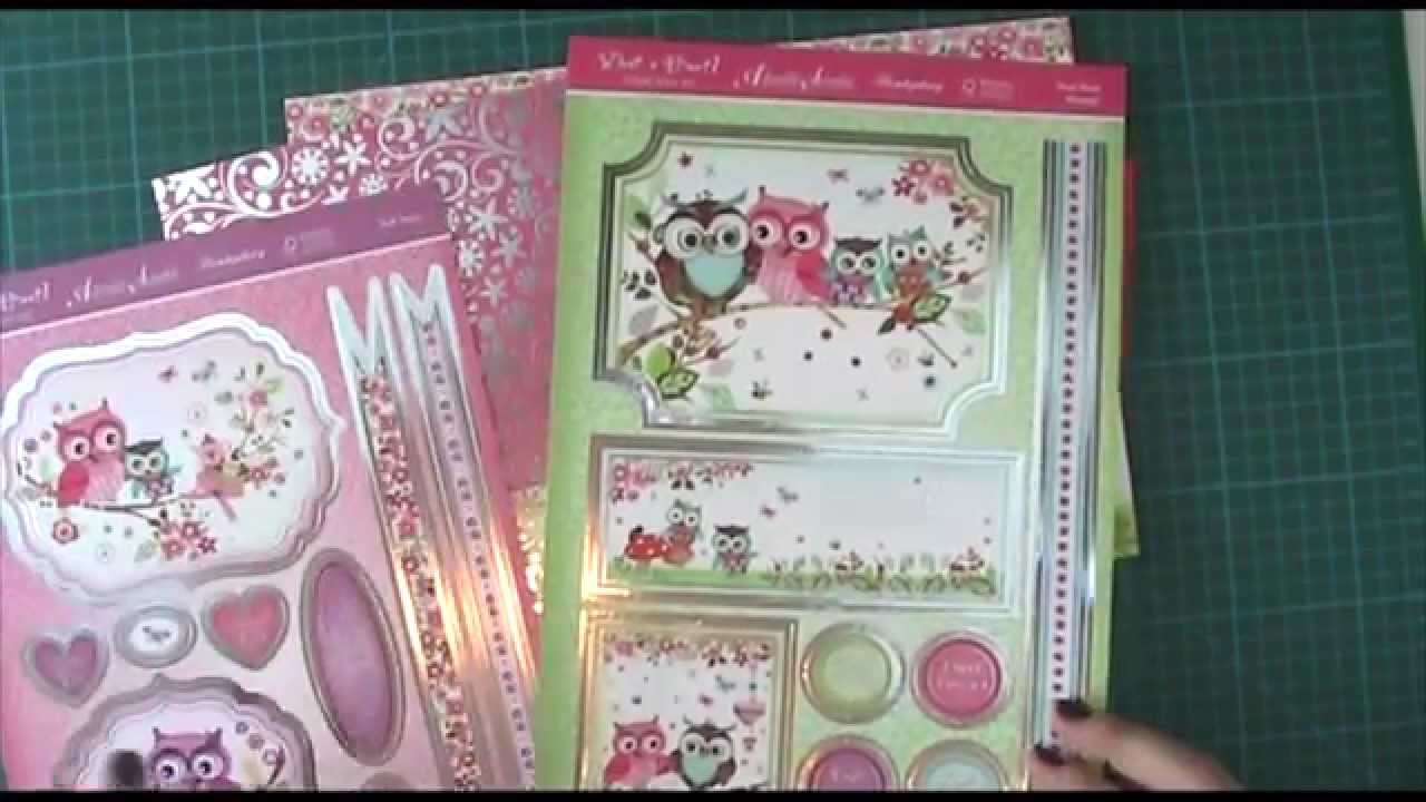 Hunkydory Owl Easel Card