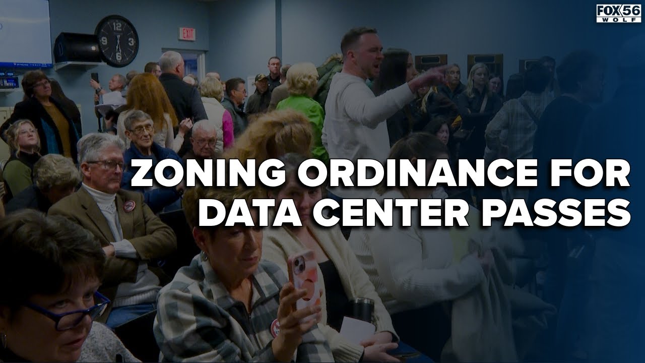 Archbald council passes data center zoning ordinance despite public opposition