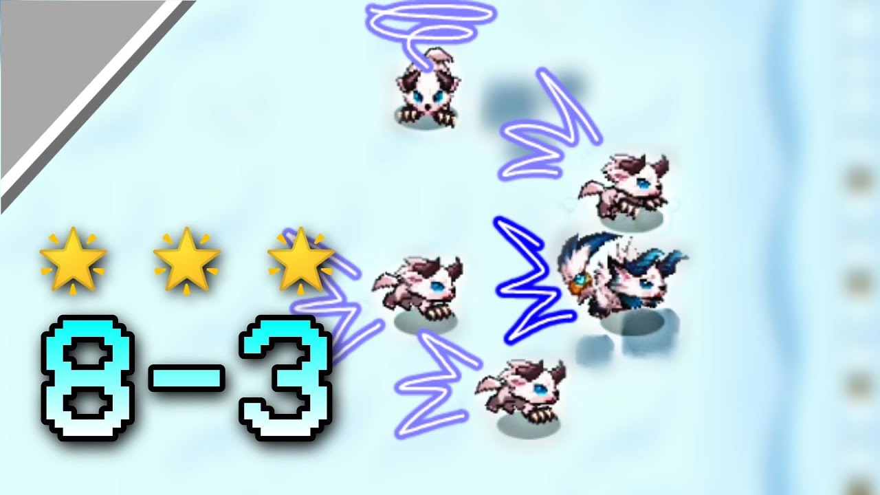 Guardian Tales 8-3 Guide (Full 3 Star + 8th Video Record) | Innuit Village