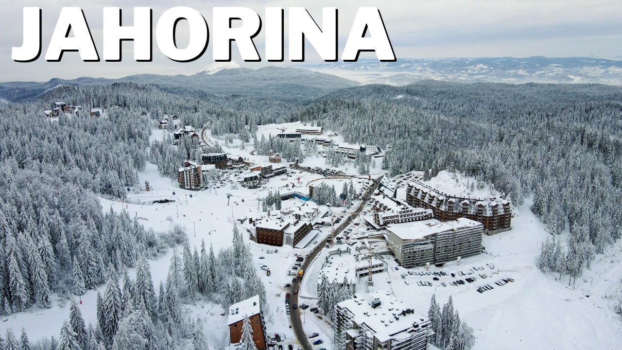 Snijegom prekrivena olimpijska ljepotica Jahorina - Bosna i Hercegovina | 4K