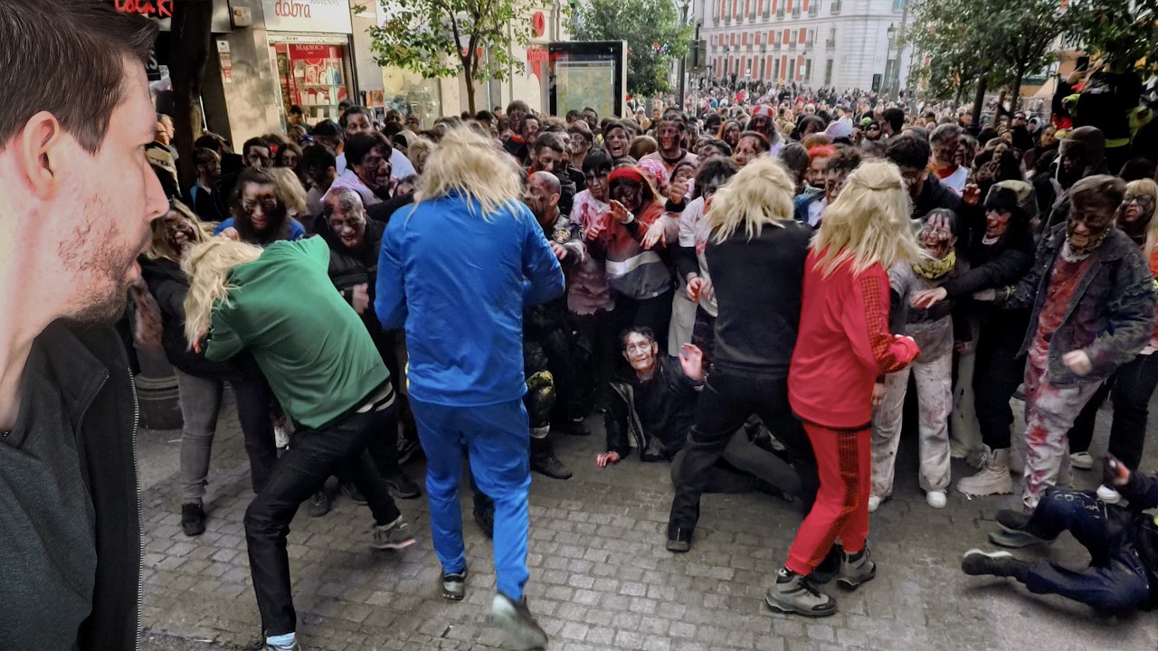 1000 ZOMBIES vs 1000 PERSONAS - Survival Zombie