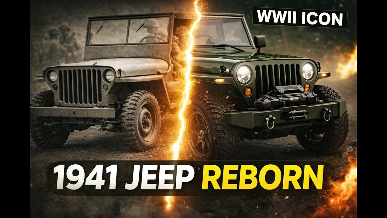 This 1941 Willys MB Jeep Merge Will Blow Your Mind 🤯