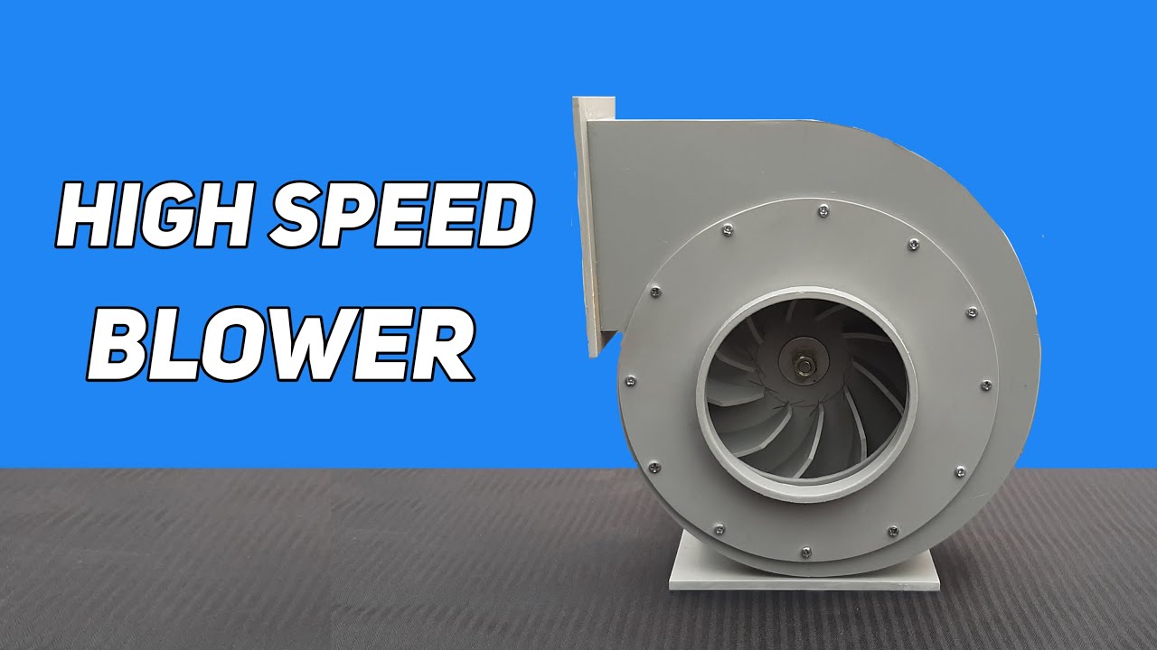 DIY Powerful Blower Fan 12v At Home
