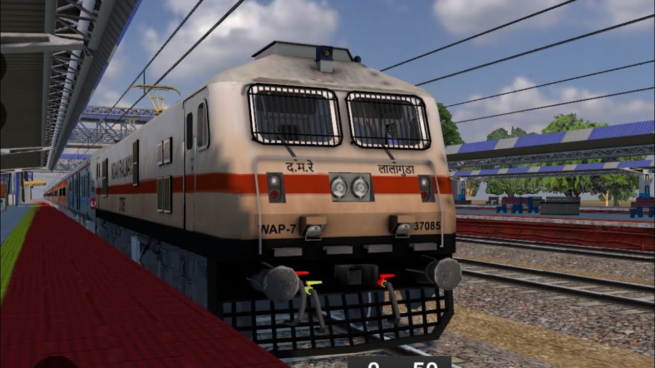 Indian trains driving 3d | vishakapatnam to anakapalle  full gameplay | (android gameplay) 