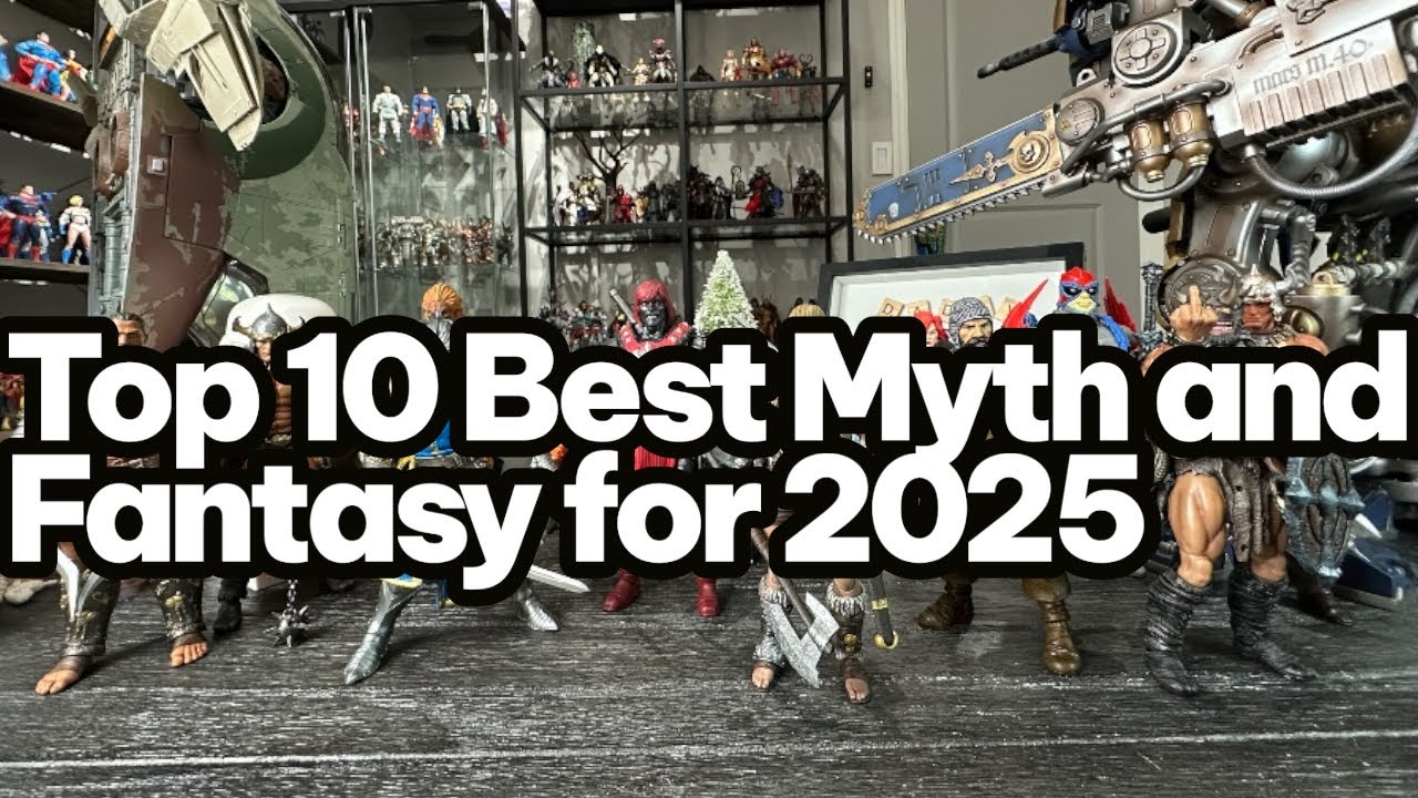 Топ-10 лучших фигурок в жанре мифологии и фэнтези 2025 года.
