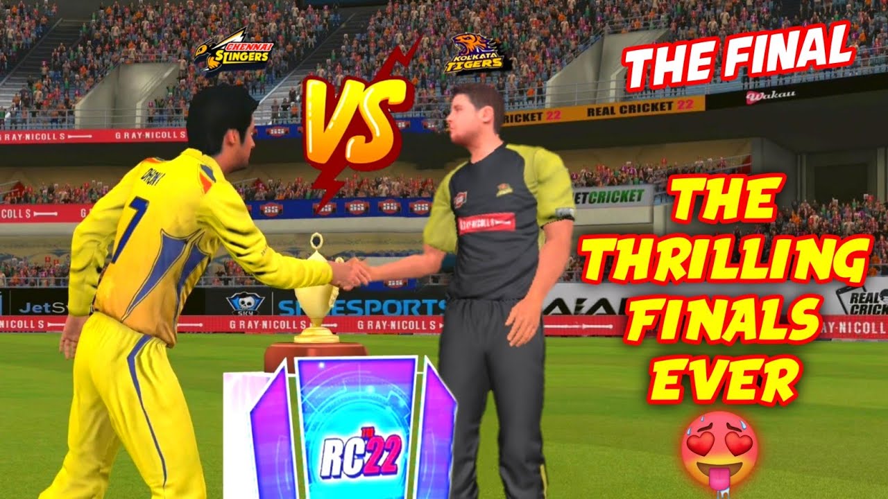 FINAL 🔥 MOST THRILLING FINALS EVER 🥵 REAL CRICKET 22 RCPL 2009 EP 11