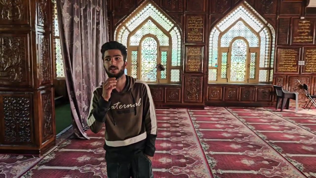 part 2 inside view of jamia masjid inder pulwama #youtube #trending #threebrother #love