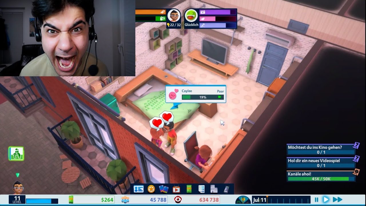 mein erster Kuss!!!!!! YouTubers Life #7