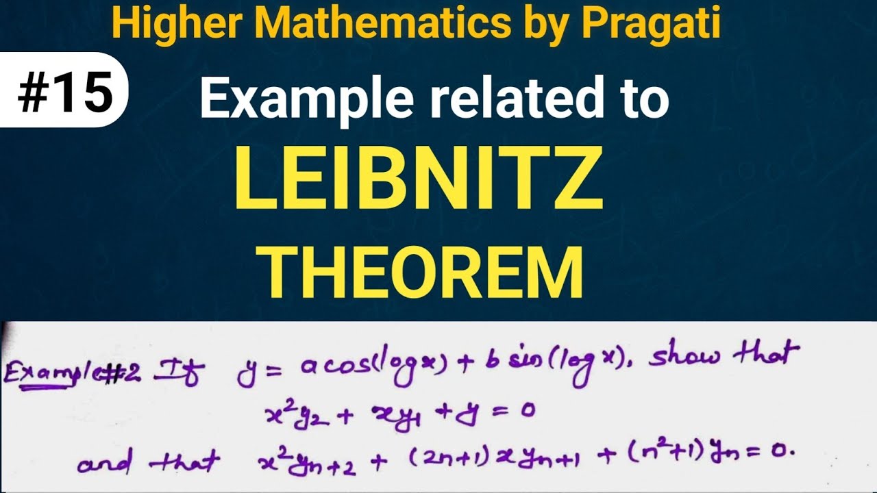 Leibnitz theorem example #2 | Successive differentiation #15 | B.Sc. 1st year | Minor -1 