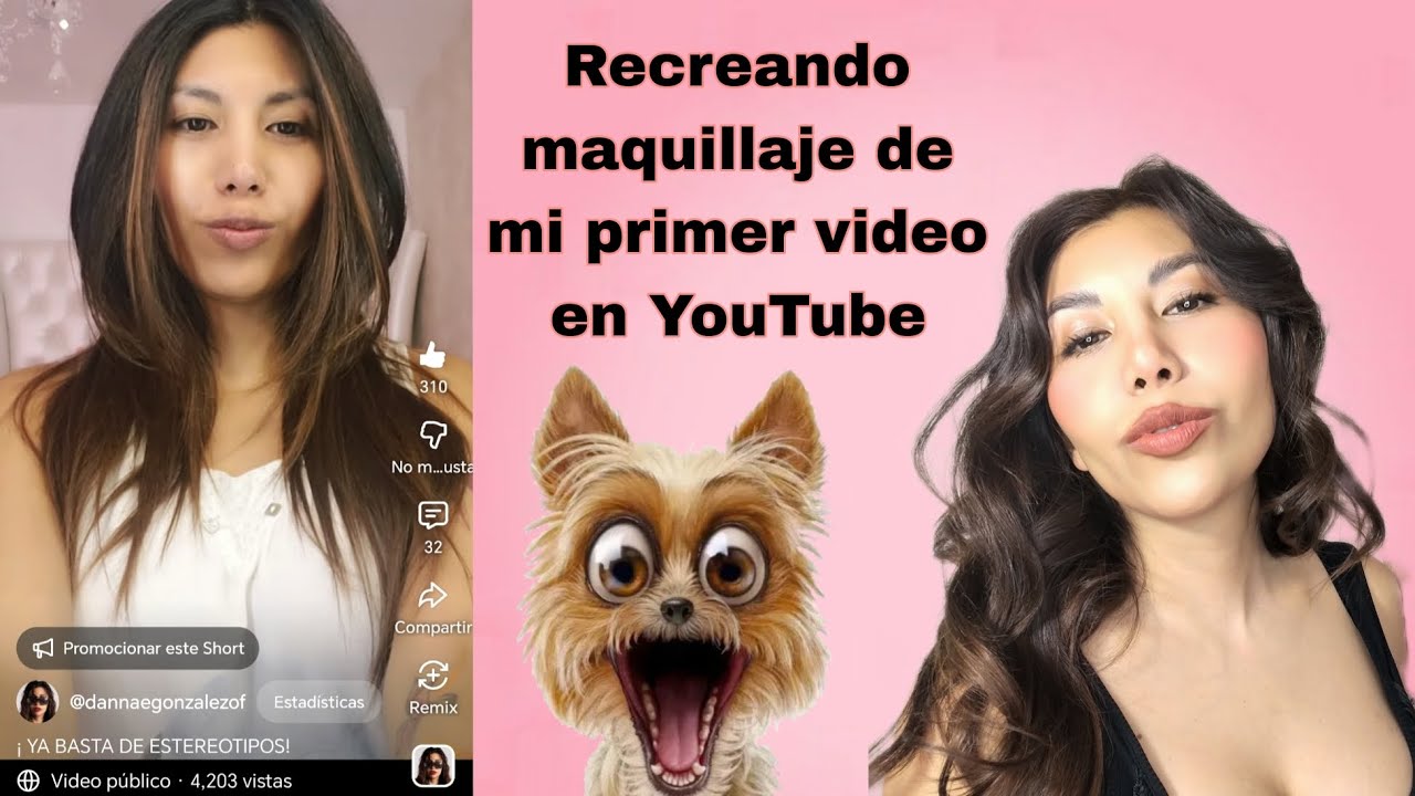 Regresamos unos años atrás y volvemos hacer el mismo maquillaje!!! ✨🌷🤩 #makeup #tutorial #2016 