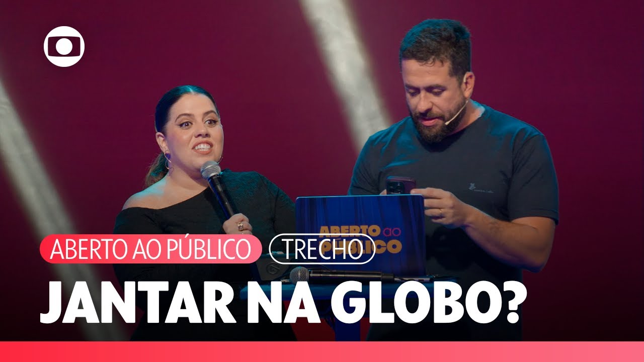 PASSA O TELEFONE! TATI MACHADO CHAMOU GERAL PRA JANTAR COM ANA MARIA? | ABERTO AO PÚBLICO | TV GLOBO