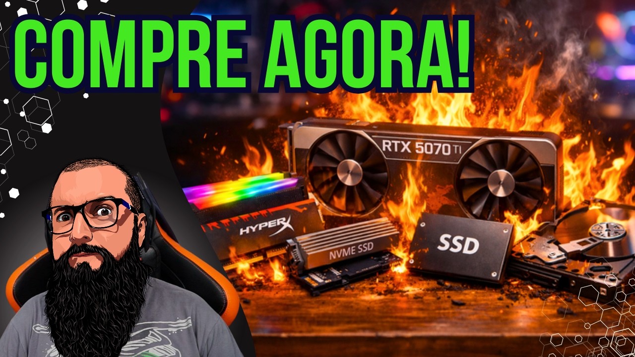 ESPERAR ou COMPRAR? O MERCADO DE HARDWARE TÁ PEGANDO FOGO!!