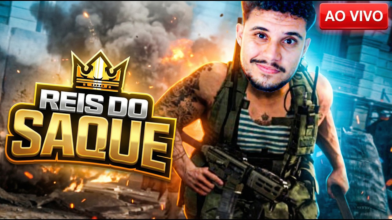 🔴SHOWMATCH de STREAMERS! EVENTO OFICIAL da ACTIVISION *REIS DO SAQUE* COD MOBILE! (ao vivo)