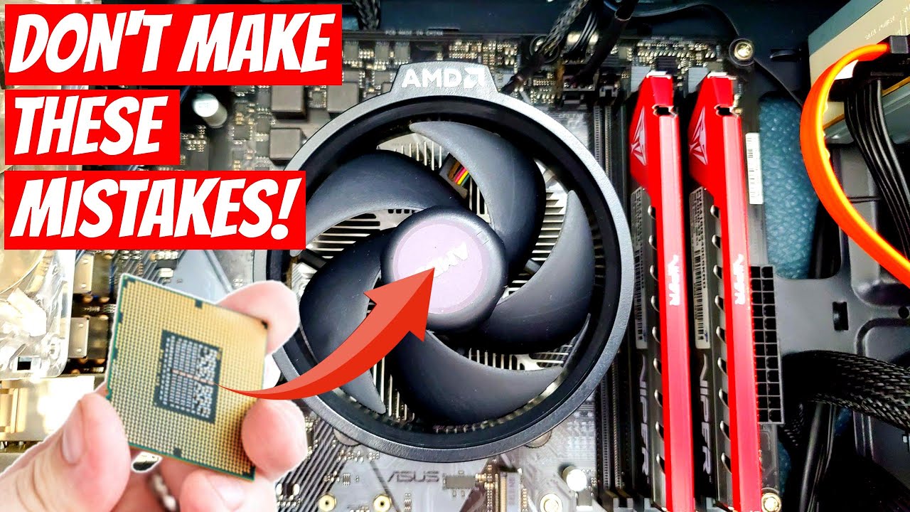 PC BUILDING MISTAKES TO AVOID! BREAK THOSE BAD HABITS NOW!