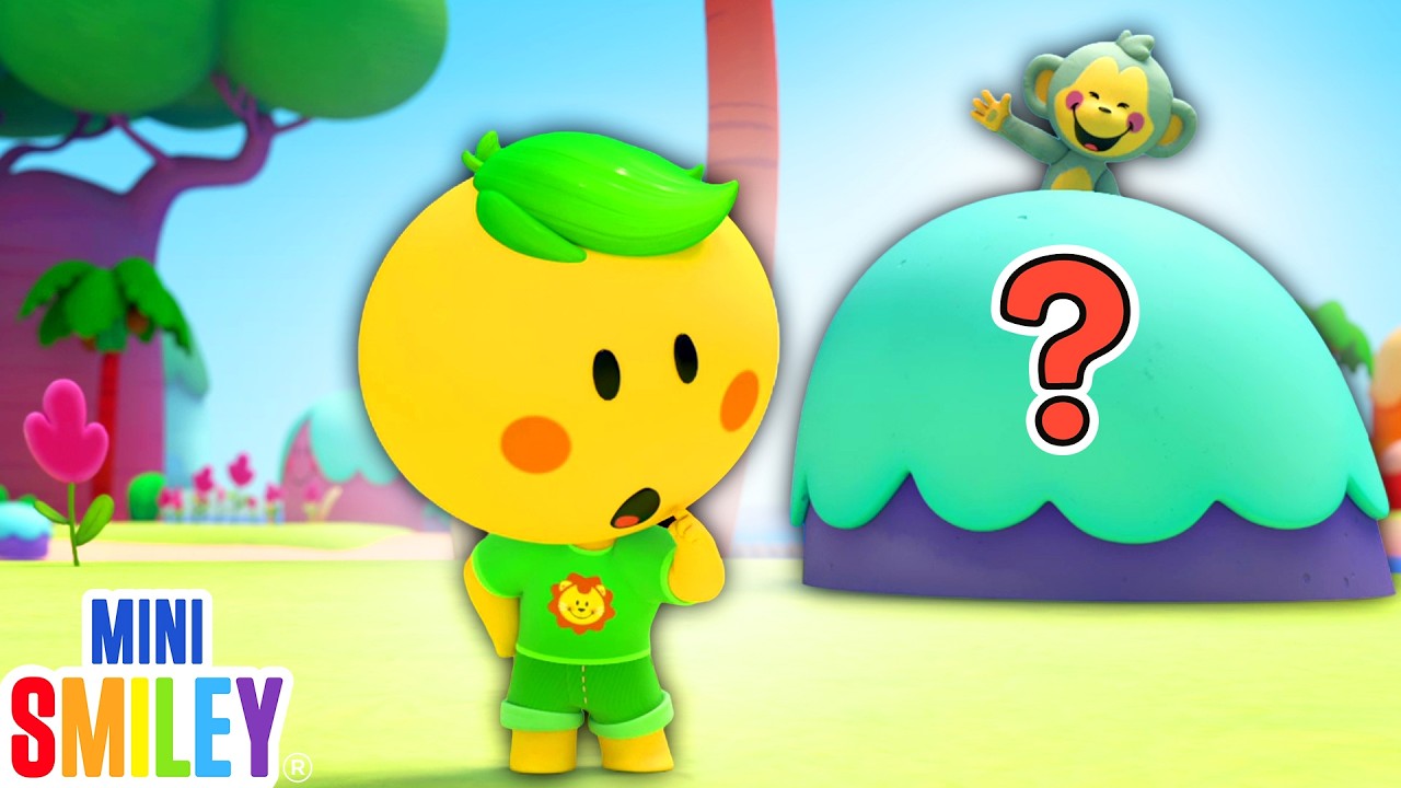 [4K] Mini Smiley - Can you See? 🙈| Songs and Nursery Rhymes for Kids | Nursery Rhyme Street