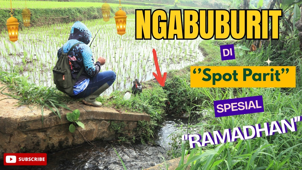 Ngabuburit Sebelum Berbuka Puasa,Mancing Di solokan Mantap ! #mancing #fishing #mancingmania #viral