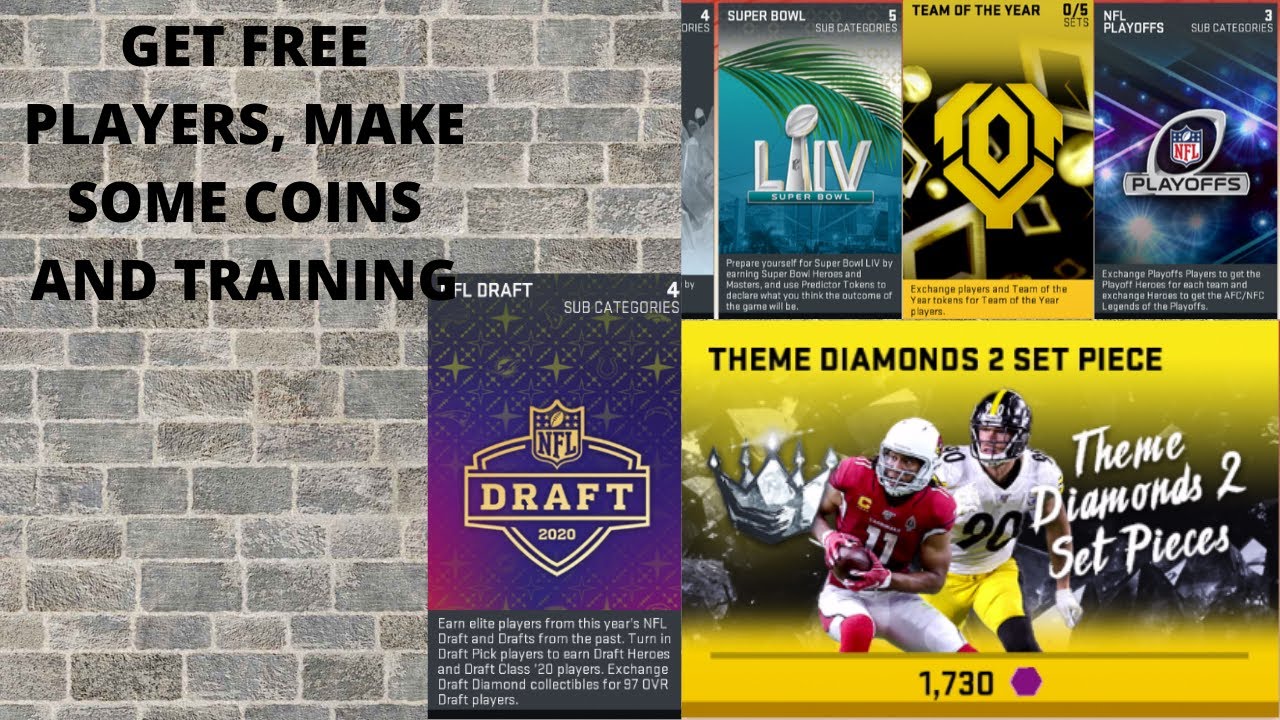 THEME DIAMOND 2 SET PIECES!! WHAT YOU SHOULD DO!! MADDEN 20