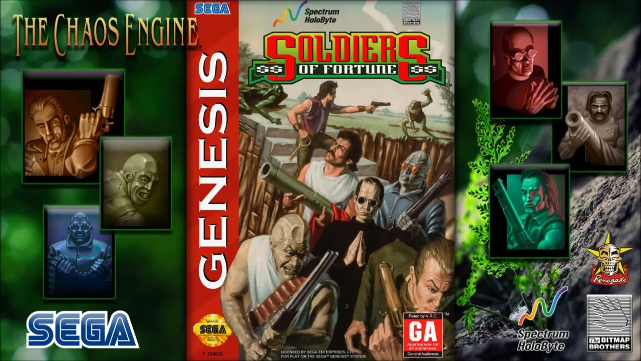 Soldiers of Fortune -13- The Workshops BGM#4 (SEGA GEN/MD) - OST