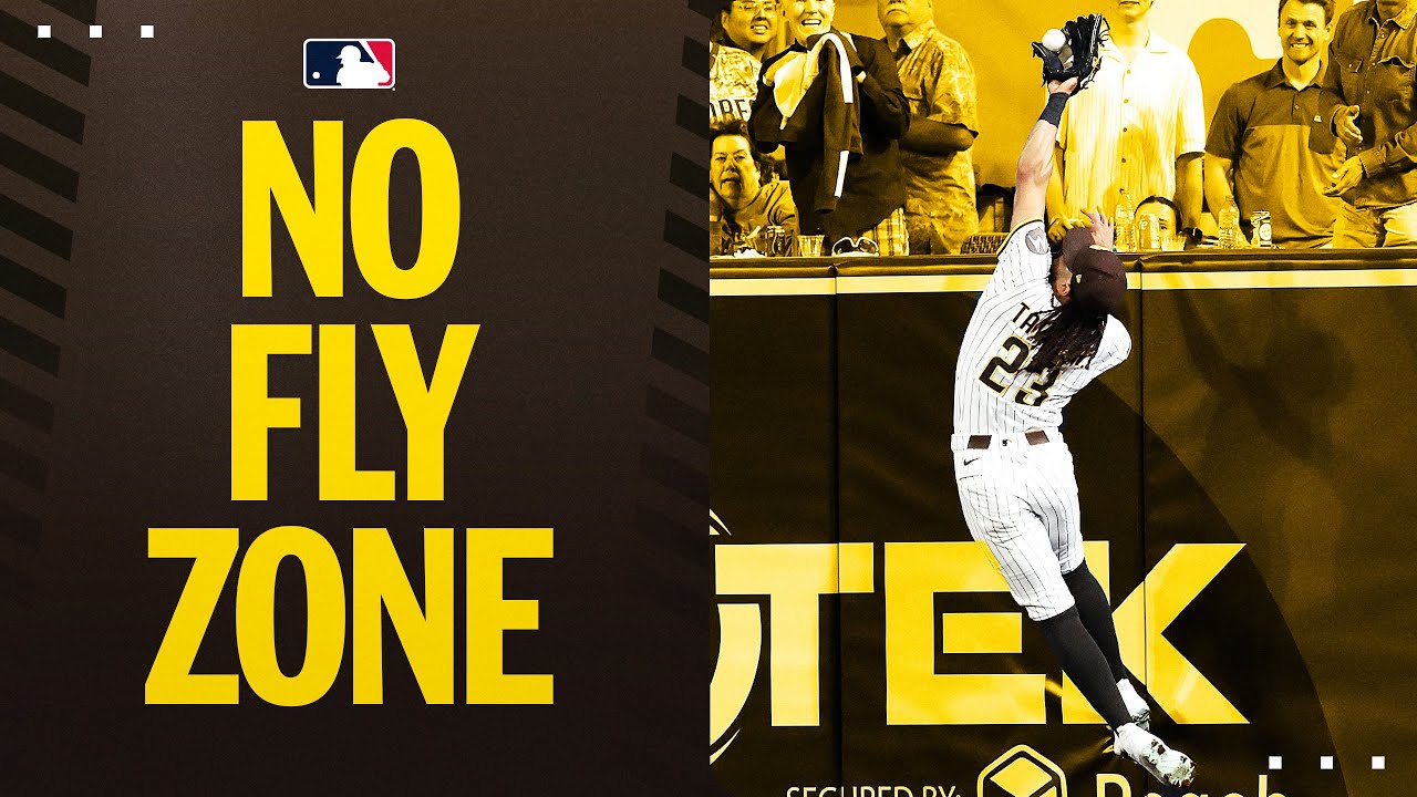 FERNAND-NO! 🚫 All of Fernando Tatis Jr.'s HR robberies (and wall-scraper catches) this season! 😱