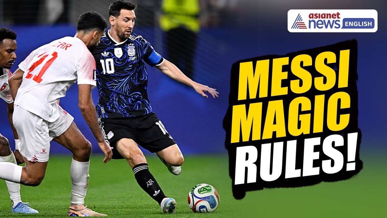 Jordan Vs Argentina Highlights: Messi Creates History in 3-1 FIFA World Cup 2026 Win | Sports