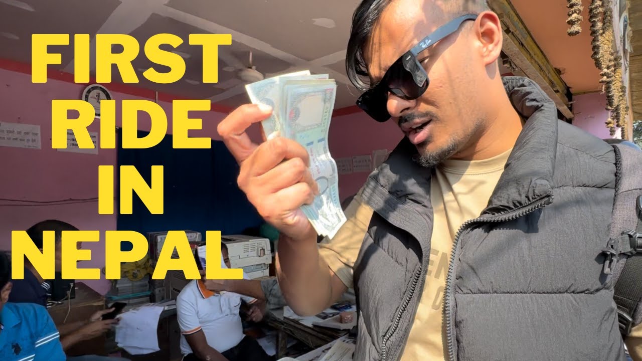 I paid 6k fine for expired license || First ride in Nepal.🇳🇵