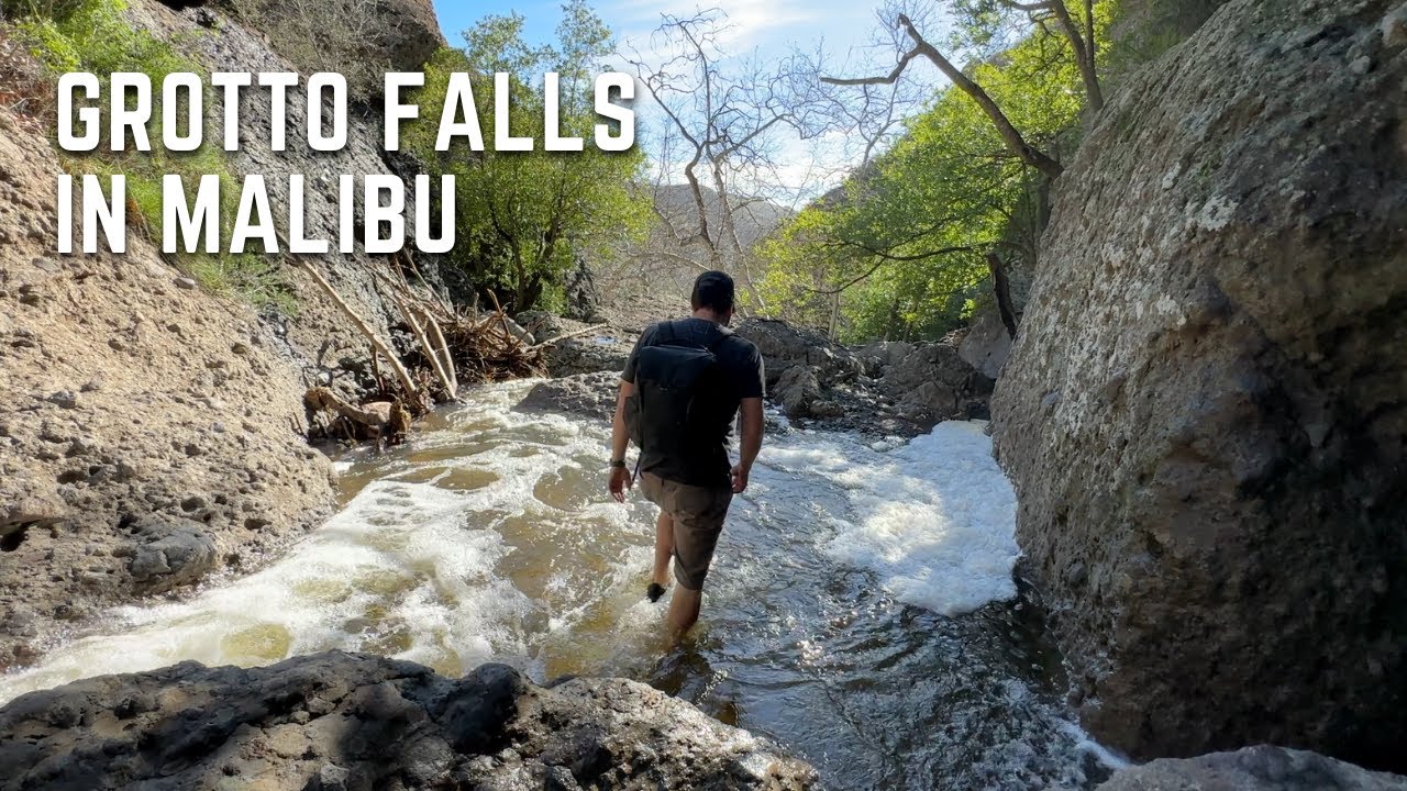 Searching for the Grotto Falls in Malibu