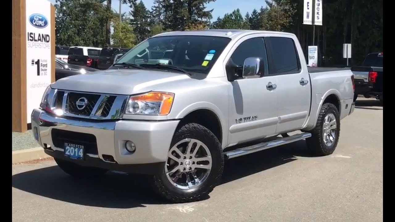 2014 Nissan Titan W/ Heated Seats, Moonroof, Tonneau Cover Review| Island Ford