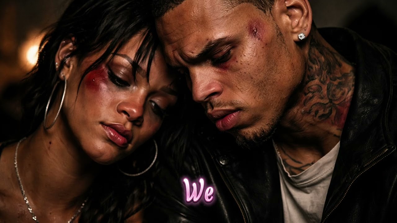 Rihanna & Chris Brown - A Love That Destroyed Us (Lyrics Video)