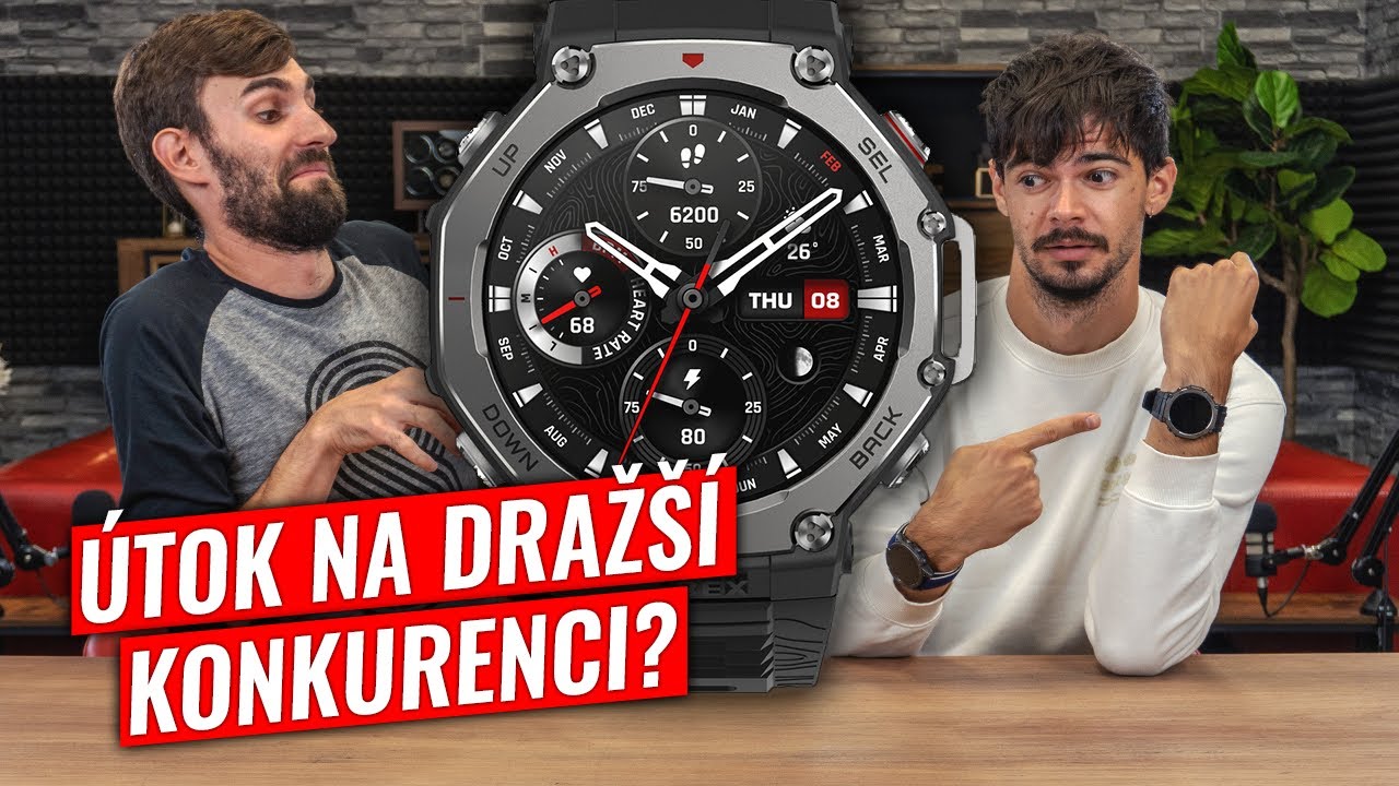 Amazfit T-Rex 3 recenze – Dinosaurus, který na trhu určitě nevyhyne