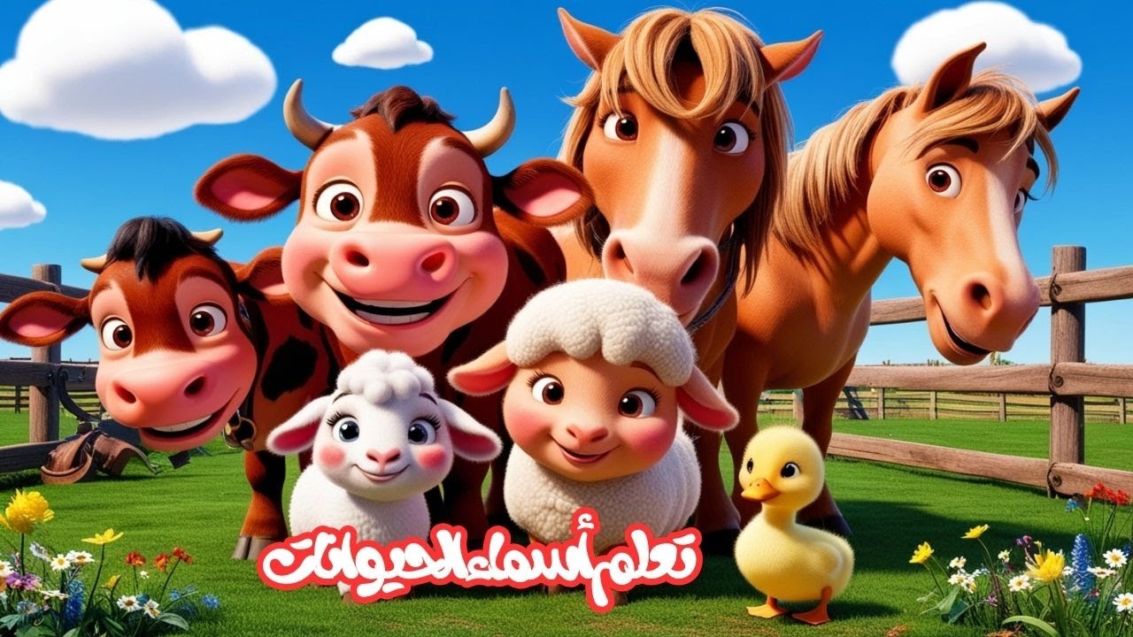 Learn Animal Names in Arabic | تعلم أسماء الحيوانات  | Apprendre les animaux en Arabe
