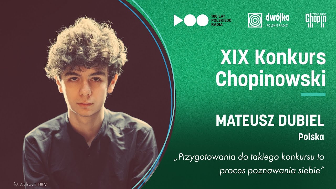 Mateusz Dubiel - wywiad po I etapie | Konkurs Chopinowski 2025